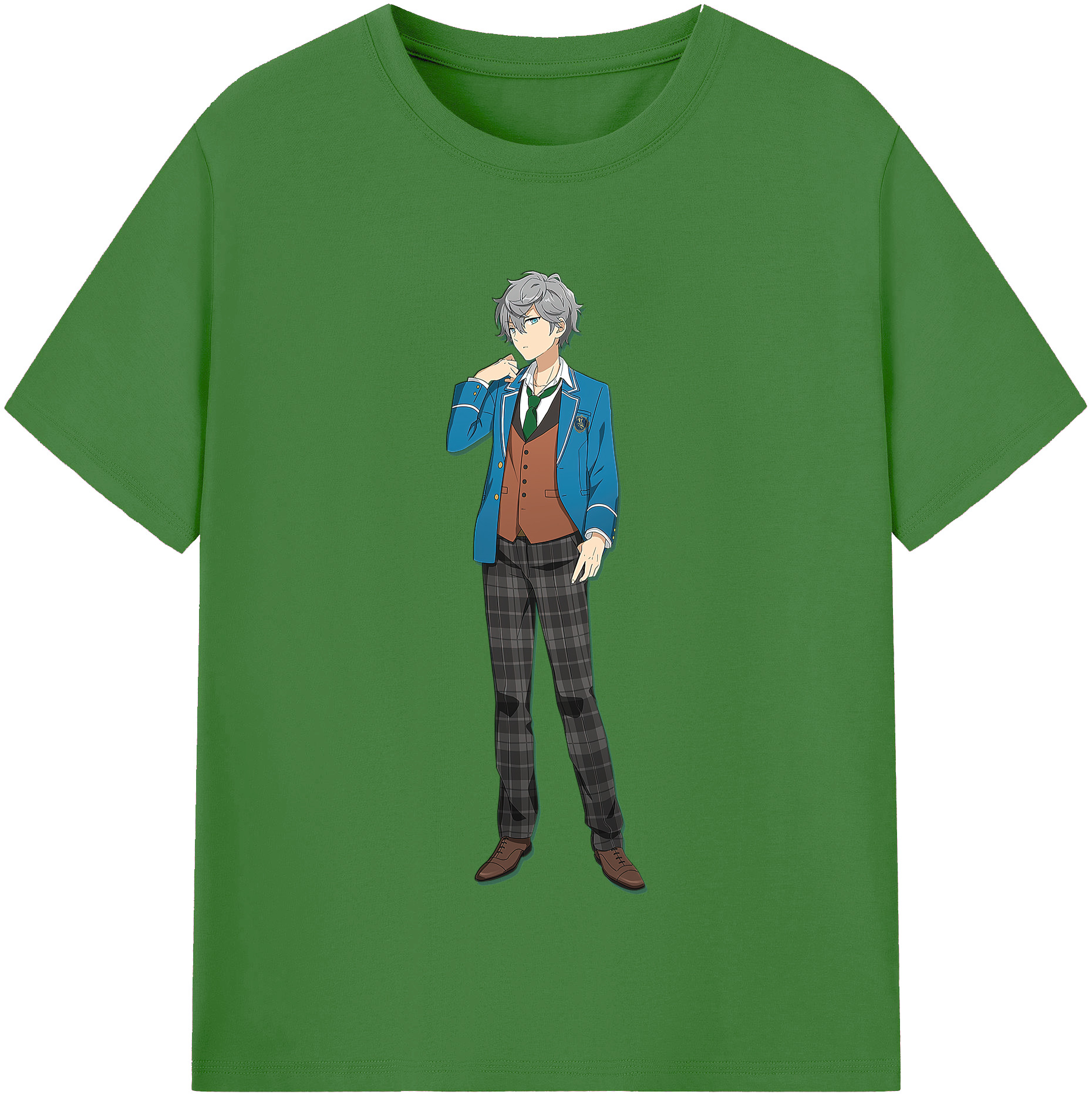 （画像用） あんさんぶるスターズ! Ensemble Stars レディースカジュアルプリントTシャツ（綿100％）